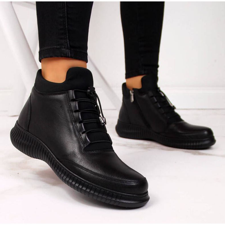 Černé zateplené boty T.Sokolski W SCA129A černá 2