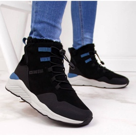 Černé izolované sněhové boty Big Star W II274261 černá 2