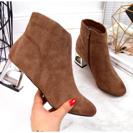 Kozačky s ozdobnou patou T.Sokolski W SCA144B hnědá hnědý 1