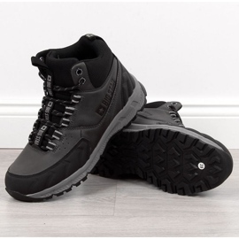 Šedá turistická obuv Big Star M INT1624A 2 Šedá turistická obuv Big Star M INT1624A 2