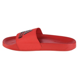Sprchové slidery Adidas Adilette M EE7039 červené 1