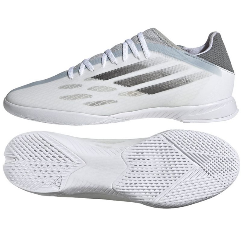 Kopačky Adidas X Speedflow.3 In M FY3301 bílý bílý 1