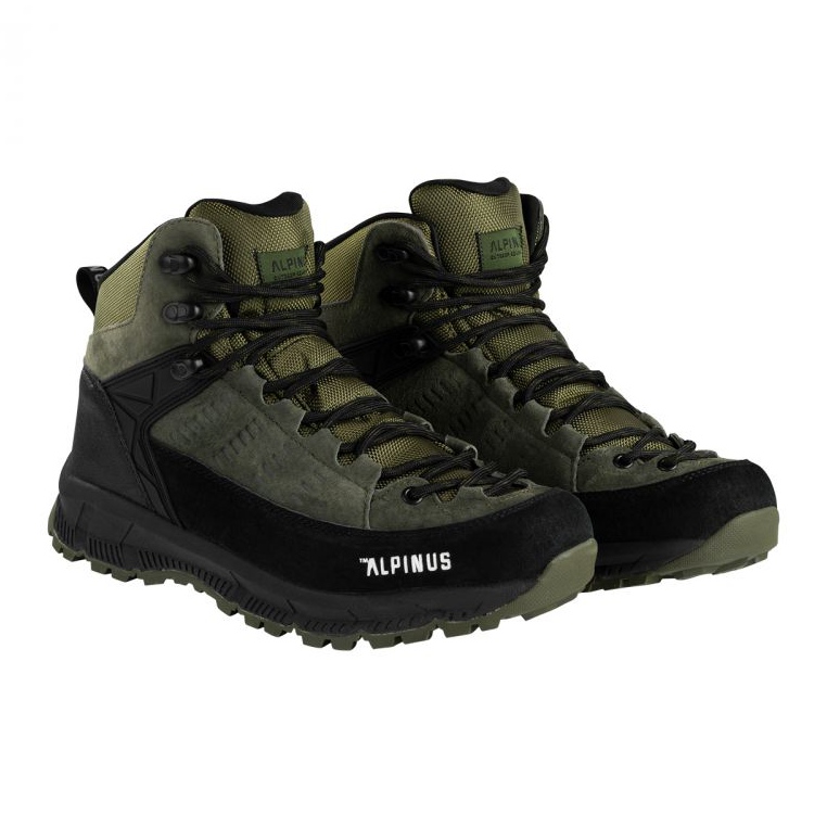 Trekové boty Alpinus Brasill M JS43583 černý zelený 2