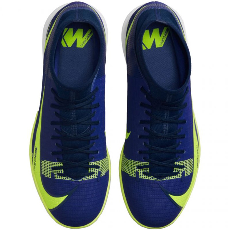 Kopačky Nike Mercurial Superfly 8 Academy Ic M CV0847 474 modrý zelená modrý 1