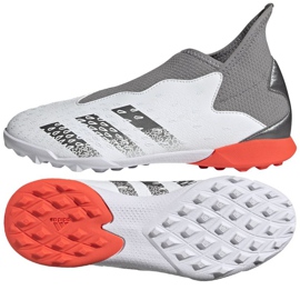 Kopačky Adidas Predator Freak.3 Ll Tf Jr FY7868 bílý bílý 1