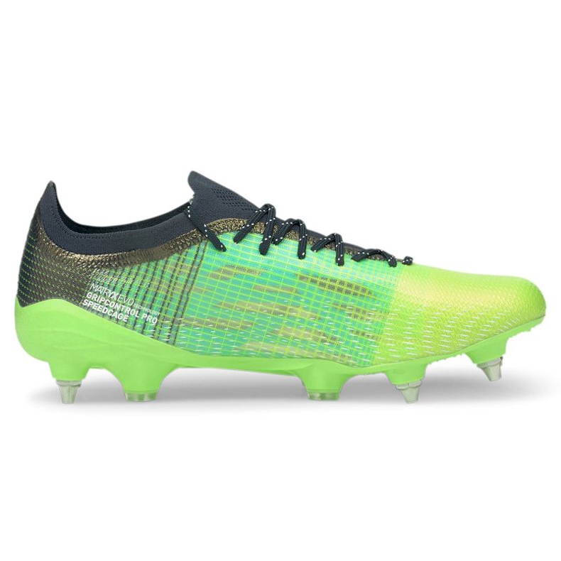 Kopačky Puma Ultra 1.3 Mx Sg M 106513-03 zlatá, zelená zelená 1