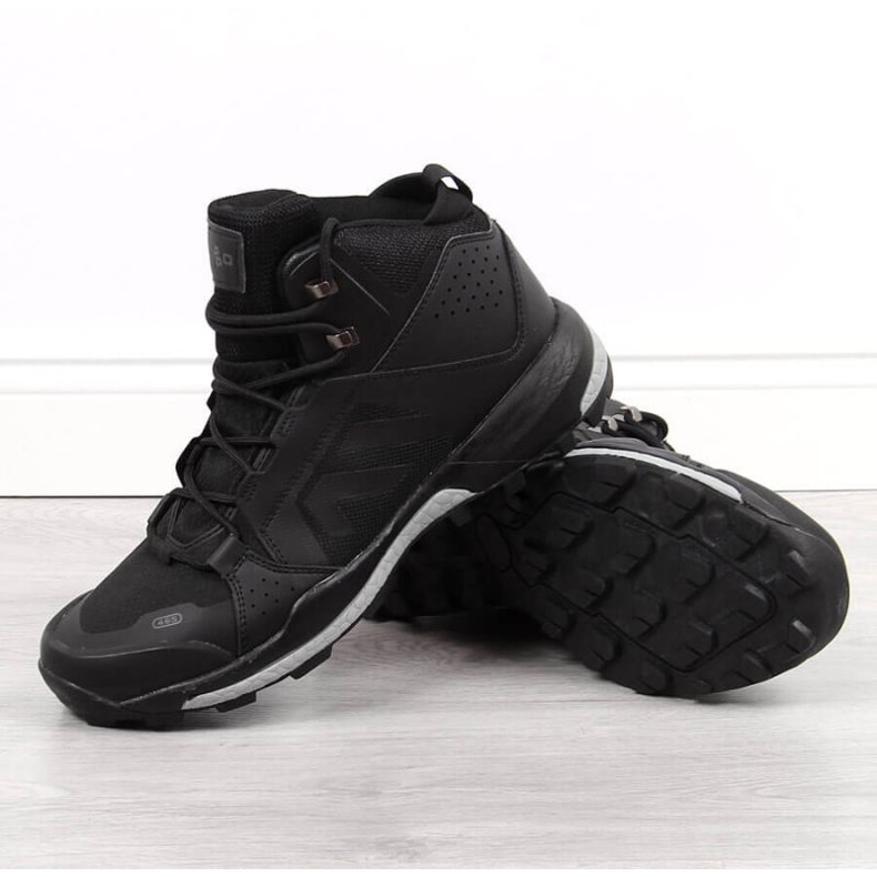 Trekingové vysoké boty Filippo M PAW304A černé černá 1