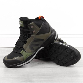 Vysoké trekové boty Filippo M PAW304B khaki černá zelená 1