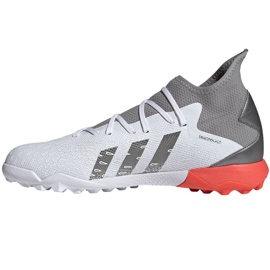 Kopačky Adidas Predator Freak.3 Tf M FY6309 šedá, bílá šedá 1