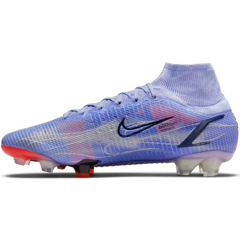 Kopačky Nike Mercurial Superfly 8 Elite Km Fg M DB2859 506 vícebarevný růže a fialové 1