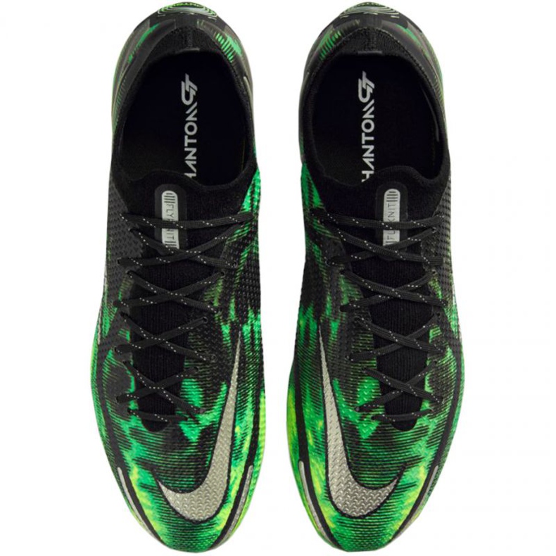Kopačky Nike Phantom GT2 Elite Fg Sw M DM0732 003 vícebarevný zelený 1
