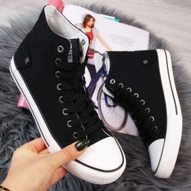 Vysoké tenisky Big Star W DD274330 černé černá 1