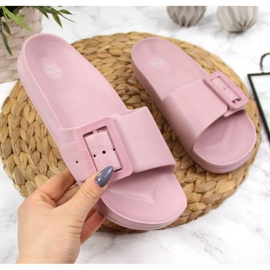 Plážové pantofle Big Star W FF274A387 růžové růžový 1