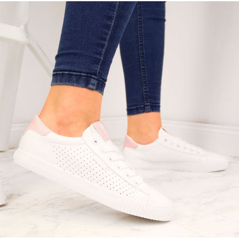 Nízké tenisky Big Star W HH274073 bílé bílý 1