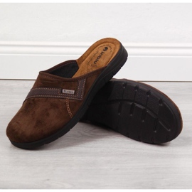 Domácí pantofle Inblu M ARC7A hnědé hnědý 1