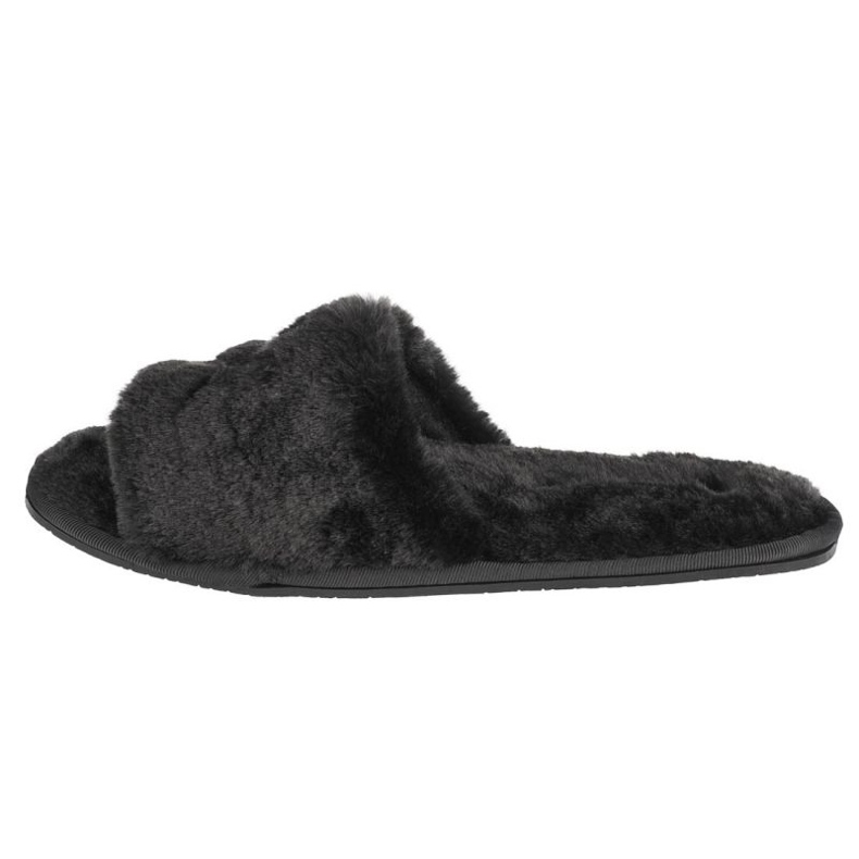 Calvin Klein Slipper Sandal Fur W HW0HW00634-BAX černý 1