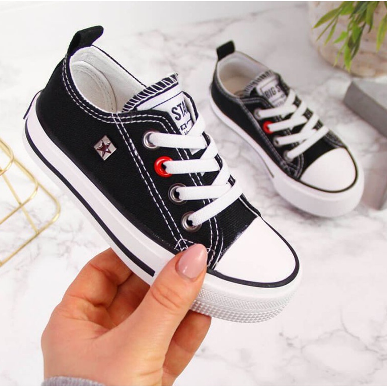 Nízké tenisky Big Star Jr HH374090 černé černý 1