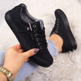 Nízké tenisky Big Star W AA274513 černé černá 1