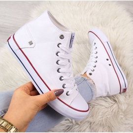 Vysoké tenisky Big Star W DD274332 bílé bílý 1