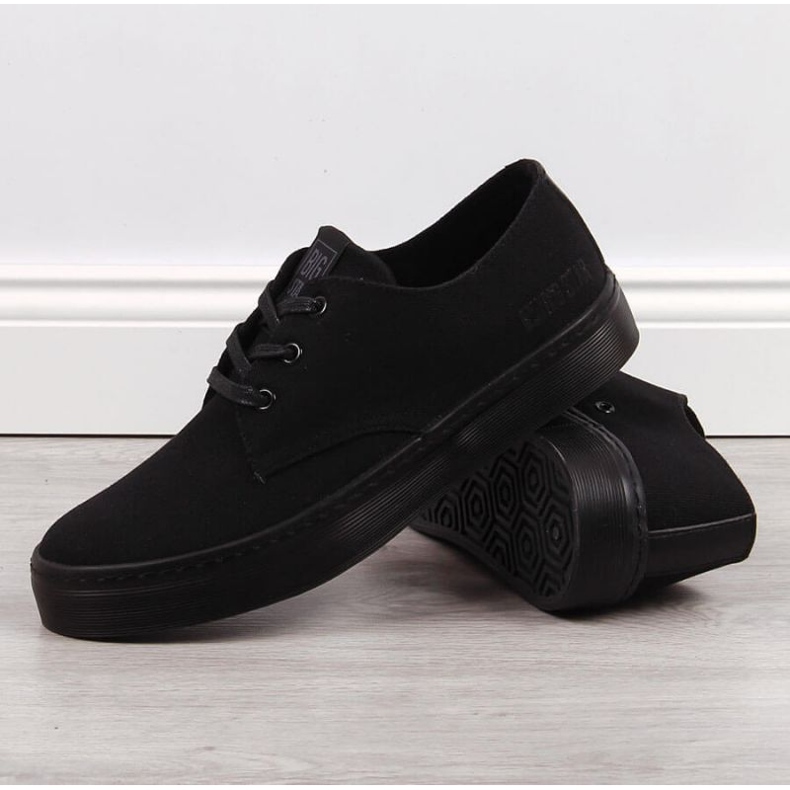 Nízké tenisky Big Star M JJ174052 černé černá 1