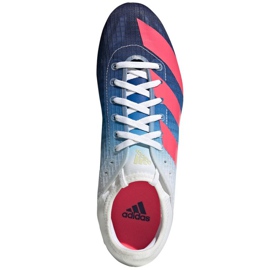 Špuntové boty Adidas Sprintstar M GY0940 červený vícebarevný 1
