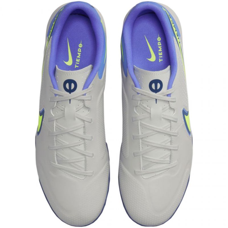 Fotbalová bota Nike Tiempo Legend 9 Academy Tf M DA1191 075 šedá odstíny šedi 1