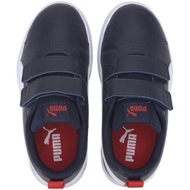 Puma Courtflex v2 V Ps Jr 371543 01 černý 1