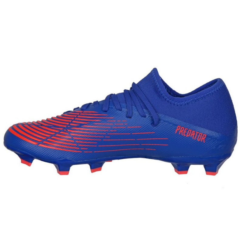 Kopačky Adidas Predator Edge.3 L Fg M GW2280 modrý modrý 1