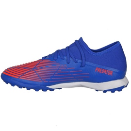 Kopačky Adidas Predator Edge.3 L Tf M GX2632 modrý modrý 1