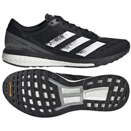 Běžecké boty Adidas Adizero Boston 9 M GY6547 bílý černý 1