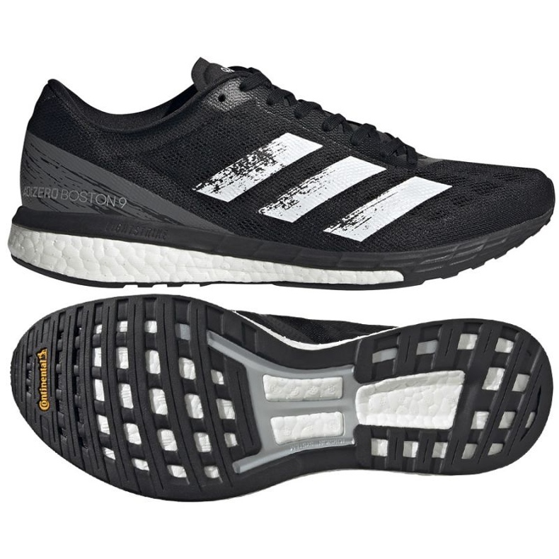 Běžecké boty Adidas Adizero Boston 9 M GY6547 bílý černý 1