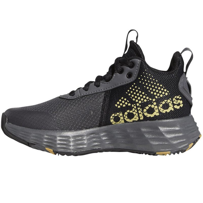 Basketbalové boty Adidas OwnTheGame 2.0 GZ3381 šedá odstíny šedi 1