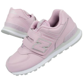 Boty New Balance Jr YV574ERP růžový 1