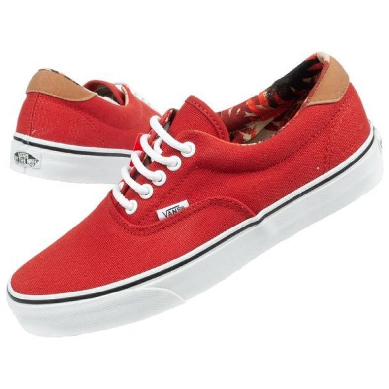 Boty Vans Era 59 W 0UC6AQR červený 1