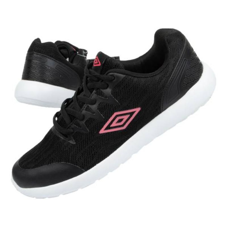 Boty Umbro Black W UMFL0058-BL černá růžový 1