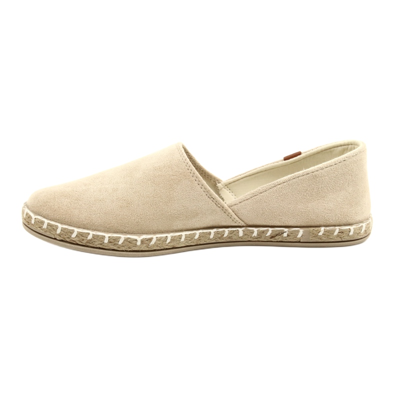 News Béžové dámské espadrilky Novinky 20TX022416 béžový 3