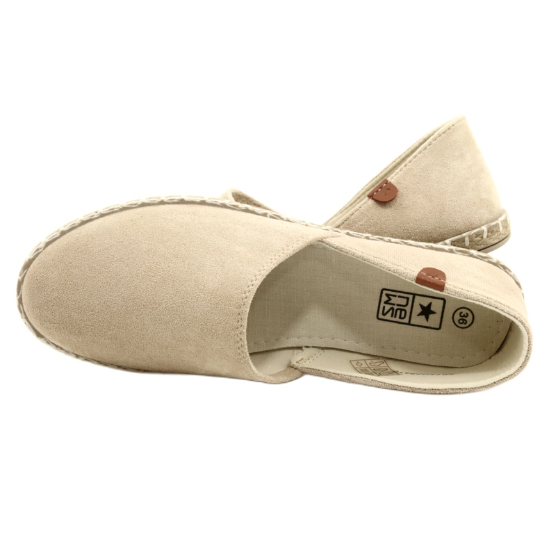 News Béžové dámské espadrilky Novinky 20TX022416 béžový 6