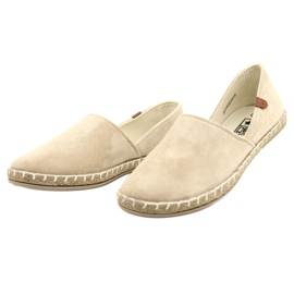 News Béžové dámské espadrilky Novinky 20TX022416 béžový 4