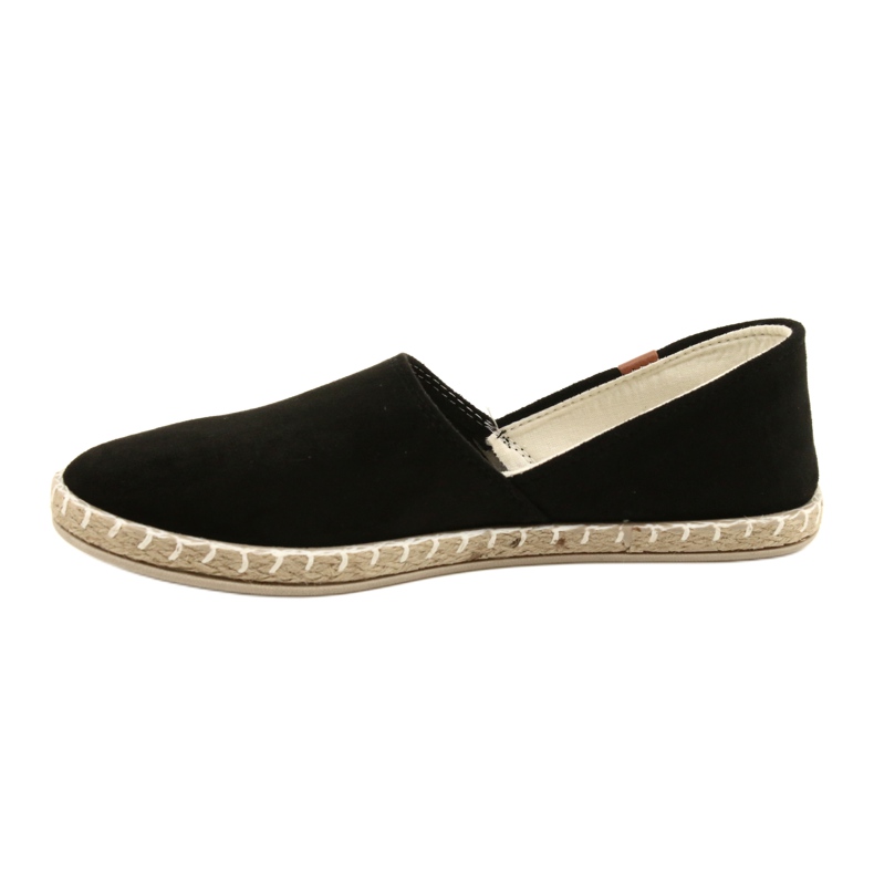 News Černé dámské espadrilky Novinky 20TX022416 černý 6