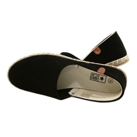 News Černé dámské espadrilky Novinky 20TX022416 černý 9