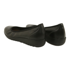 Caprice Black Nappa Ballerina 9-22161-28 černý 6