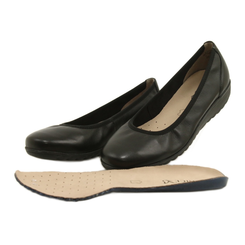 Caprice Black Nappa Ballerina 9-22161-28 černý 9