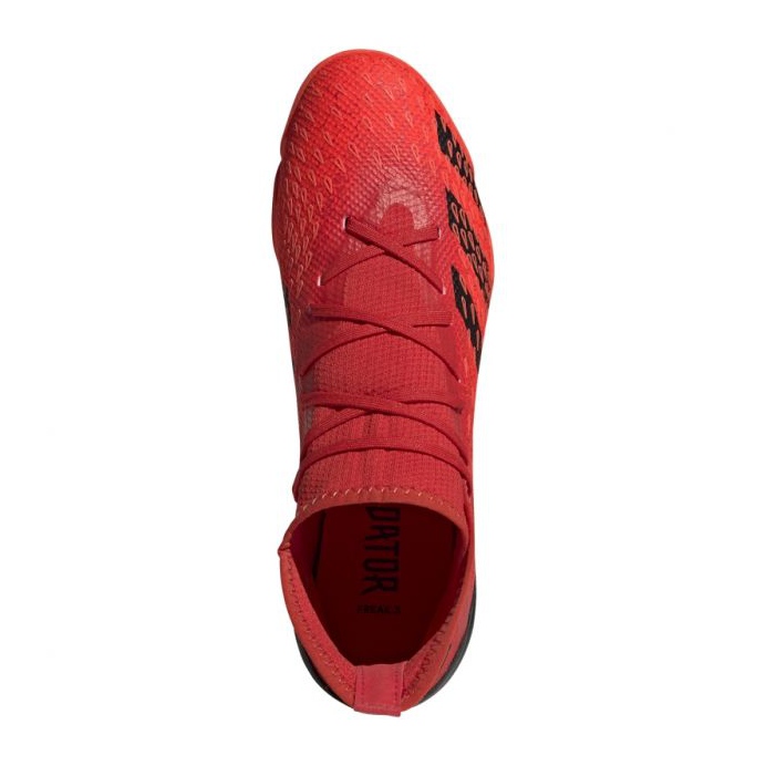 Boty Adidas Predator Freak.3 Tf M FY6311 pomeranče a červené 6