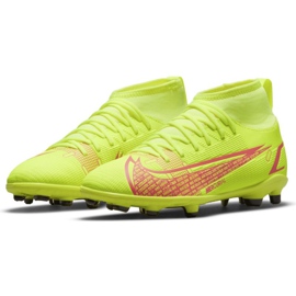 Kopačky Nike Mercurial Superfly 8 Club Mg Jr CV0790-760 zelená zelená 1