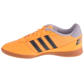 Sálová obuv adidas Super Sala In Jr FX6759 vícebarevný žlutá 1
