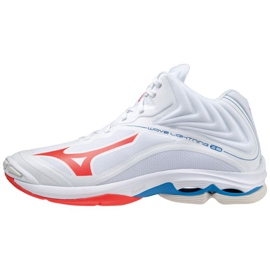 Sálová obuv Mizuno Wave Lightning Z6 Mid V1GA200525 bílý bílý 1