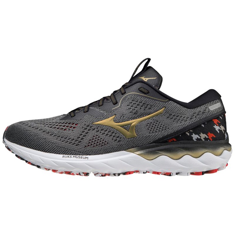 Běžecké boty Mizuno Wave Skyrise 2 Amsterdam M J1GC216297 šedá 1