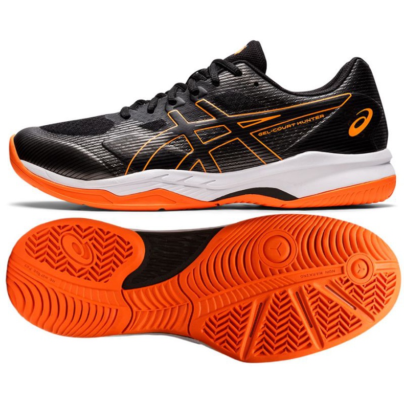 Volejbalové boty Asics Gel-Court Hunter 2 M 1071A059 003 vícebarevný černý 1