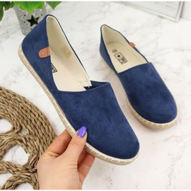 Espadrilky s výřezy Novinky W EVE270C tmavě modrá námořnická modř 1