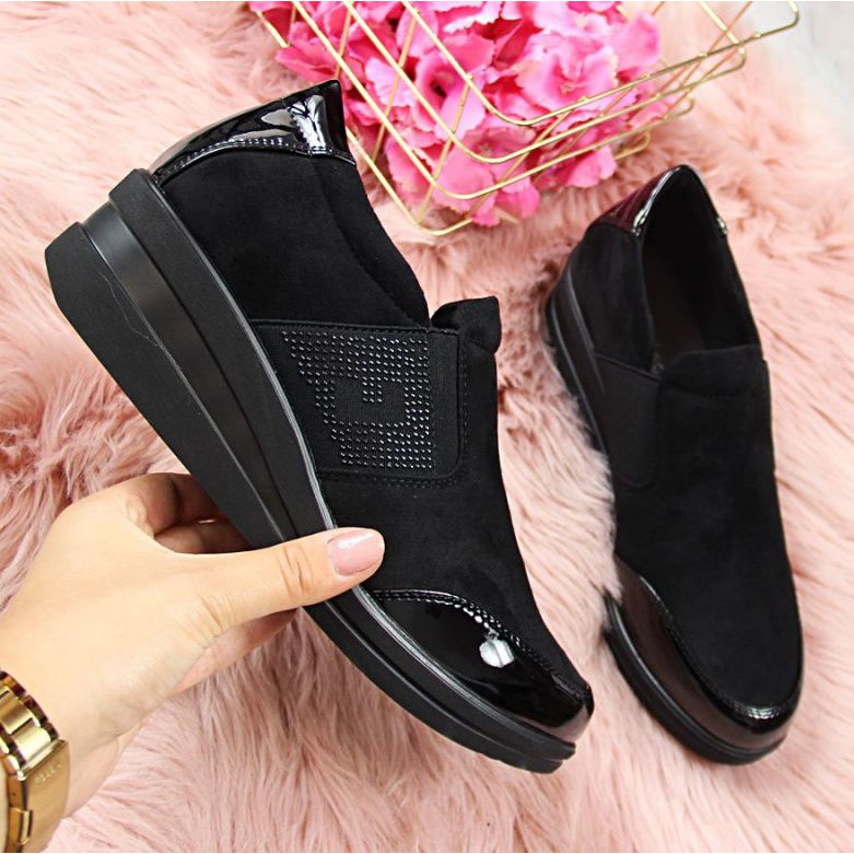 Boty Sergio Leone W SK222B černé černá 1